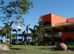 Hotel Agua Azules, Facade.