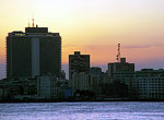 La Habana, Atardecer en la ciudad.