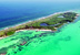 Isla Mujeres. Vista aerea.