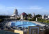 Hotel Parque Central. Piscina con vista a la ciudad.