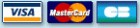 Aceptamos tarjetas de crédito VISA y MasterCard.